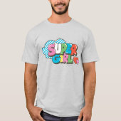 スーパーガールJ-ポップ・アートの9 Tシャツ (正面)