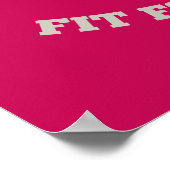 スーパーガールSシールド「クイーンにフィット」 ポスター (角)