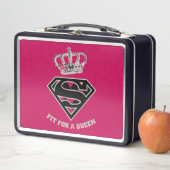 スーパーガールSシールド「クイーンにフィット」 メタルランチボックス (インサイチュ)