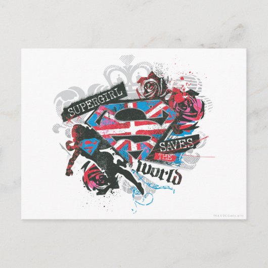スーパーガー救ル・ザ・ワールド ポストカード (正面)