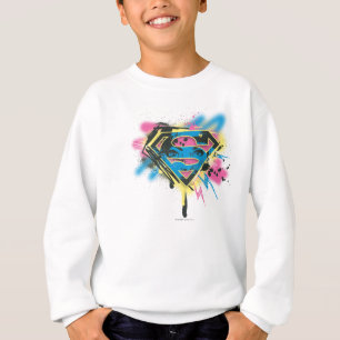 スーパーガ絵を描ールと水こぼれ Tシャツ