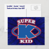 スーパーキッドボーイ ポストカード (正面/裏面)