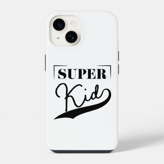 スーパーキッド iPhoneケース (裏面)