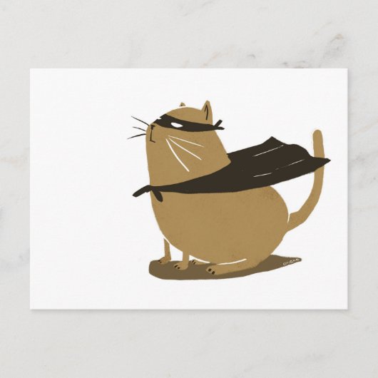 スーパーキャット ポストカード (正面)