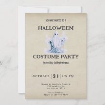 スーパーキュートでクリーピーなゴースト ビンテージ ハロウィン