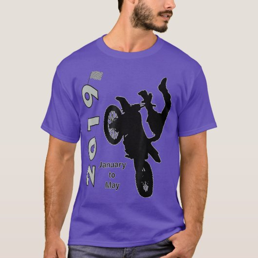 スーパークロスアドレナリンモトクロス2019 Tシャツ (正面)