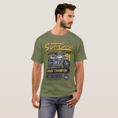 スーパークロス·メンズTシャツ Tシャツ (正面フル)
