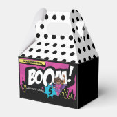 スーパーコパーソナライズされたビーボックス フェイバーボックス (裏面サイド)