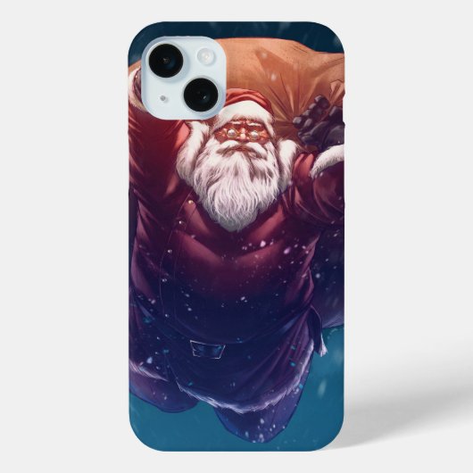スーパーサンタ Case-Mate iPhoneケース (裏面)