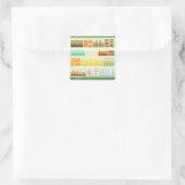 スーパーシェルフコーヒー茶粒 スクエアシール (バッグ)