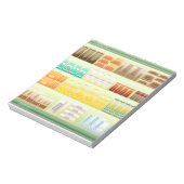 スーパーシェルフコーヒー茶粒 ノートパッド (回転)