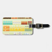 スーパーシェルフコーヒー茶粒 ラゲッジタグ (正面横)