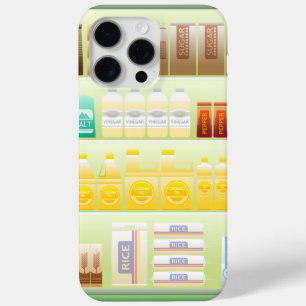 スーパーシェルフコーヒー茶粒 iPhone 15 PRO MAXケース
