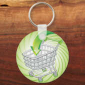 スーパーショッピングカート キーホルダー (正面)