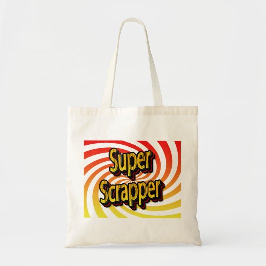 「スーパースクラッパー」 トートバッグ (正面)