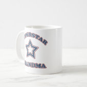 スーパースターおばあちゃん コーヒーマグカップ (正面左)