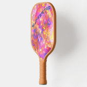 スーパースターおもしろいカラフルコズミック銀河系チャンピオン ピックルボールラケット (左)