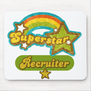 スーパースターのリクルーター マウスパッド