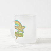 スーパースターの医者 フロストグラスマグカップ (正面左)