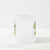 スーパースターの医者 フロストグラスマグカップ (中央)