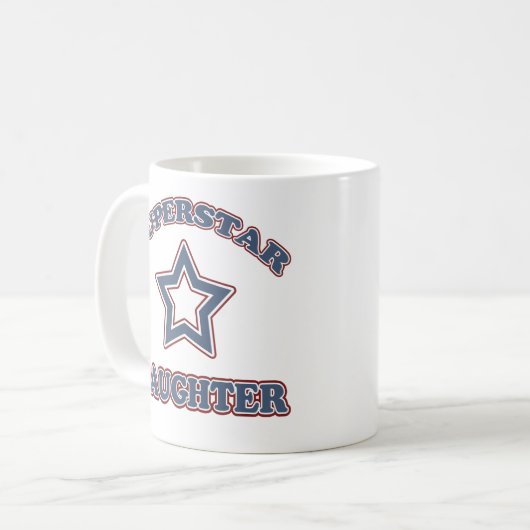 スーパースターの娘 コーヒーマグカップ (正面左)