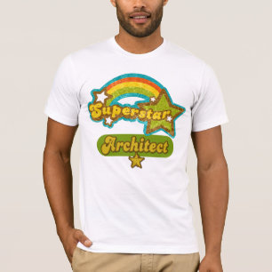 スーパースターの建築家 Tシャツ
