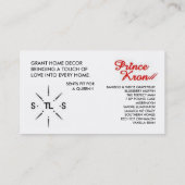 スーパースターの昇進 名刺 (裏面)