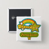 スーパースターの薬学の助手 缶バッジ (正面&裏面)