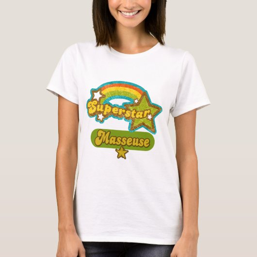 スーパースターのMasseuse Tシャツ (正面)