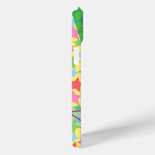 スーパースタークールレインボーおもしろいカラフル射撃、 発砲スター Case-Mate iPhoneケース (裏面 / 右)