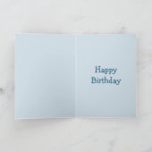 スーパースターソン14th誕生日レッドカード カード (内部)