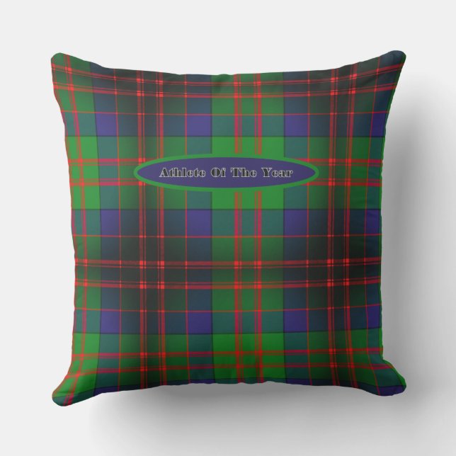 スーパースタータータンチェックブルーイエロー アウトドアクッション (裏面)