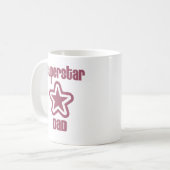 スーパースターパパ コーヒーマグカップ (正面左)