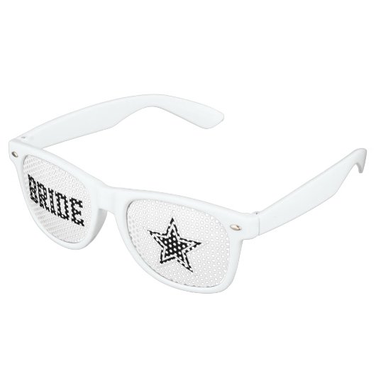 スーパースターブライドシェーズおもしろい結婚ズサングラス レトロサングラス (アングル)