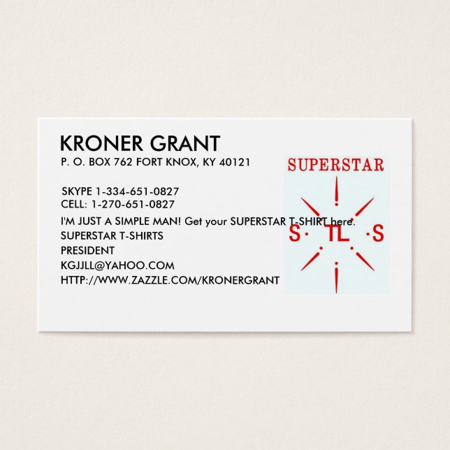 スーパースタープロモーション。 (正面)