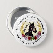 スーパースター馬ボタン 缶バッジ (正面&裏面)