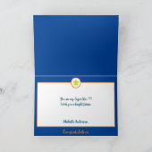 スーパースター お祝いカード サンキューカード (内部)