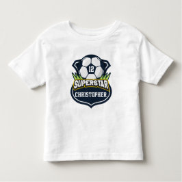 スーパースター・サッカー・キッズ トドラーTシャツ