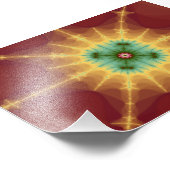 スーパースター – フラクタルアート フォトプリント            (角)