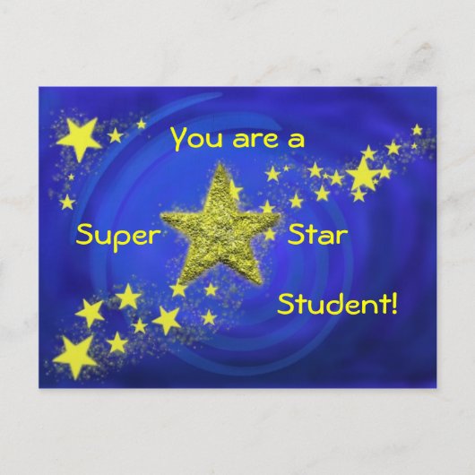 スーパースター ポストカード (正面)