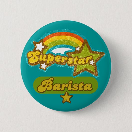 スーパースターBarista 缶バッジ (正面)