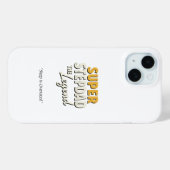 スーパーステップダッド伝説のスマホケース 贈り物 父の日ギフト Case-Mate iPhoneケース (裏面 (横))