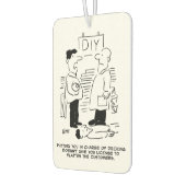 スーパーストア小売店従業者と店長 カーエアーフレッシュナー (左)