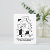 スーパーストア小売店従業者と店長 ポストカード (スタンド正面)