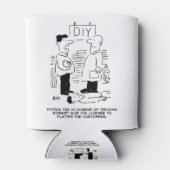 スーパーストア小売店従業者と店長 缶クーラー (裏面)