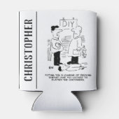 スーパーストア小売店従業者と店長 缶クーラー (裏面)