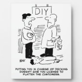 スーパーストア小売店従業者DIYショップマネージャー フォトプラーク (正面)