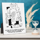 スーパーストア小売店従業者DIYショップマネージャー フォトプラーク (側面)