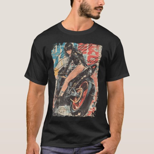 スーパースポーツバイク スーパーバイク レース Tシャツ (正面)