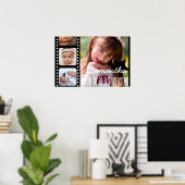 スーパース生まれターの子ども向けの写真が可愛い ポスター (ホームオフィス)